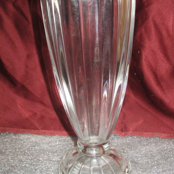 Libbey Sundae Glass 7.5" Tall VINTAGE Thick Glass 1950's - Picture 2 of 6